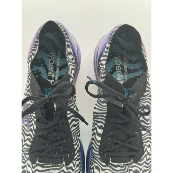 Sketchers Gomed Speed 6 Cloak Hyper Burst Go Run Trainers Size 9 - Picture 7 of 11